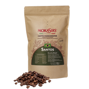 Cafea Boabe Mokasirs – Santos Brasile 500g