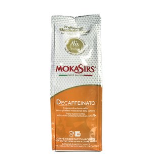 Cafea Mokasirs măcinată – Decaffeinato 180g