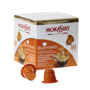 Cafea Pads Mokasirs – Decaffeinato-fără cofeină 50 buc